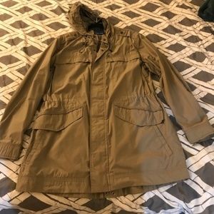 Cole Haan - Rain Jacket - Tan, sz Large,Never worn